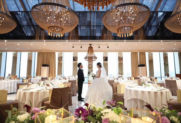 Luxe wedding｜ラ・フェット ひらまつ｜ひらまつのレストランウエディング
